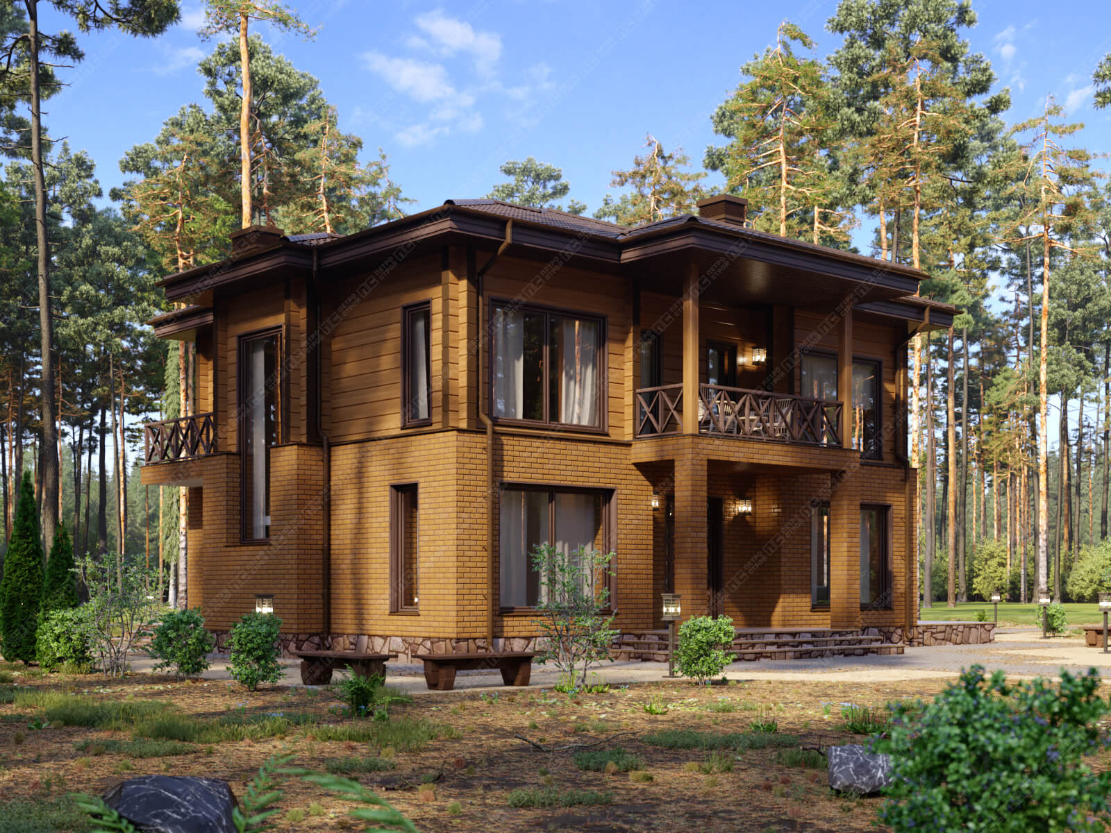 Дом из газобетона (Мишино) — фото 2
