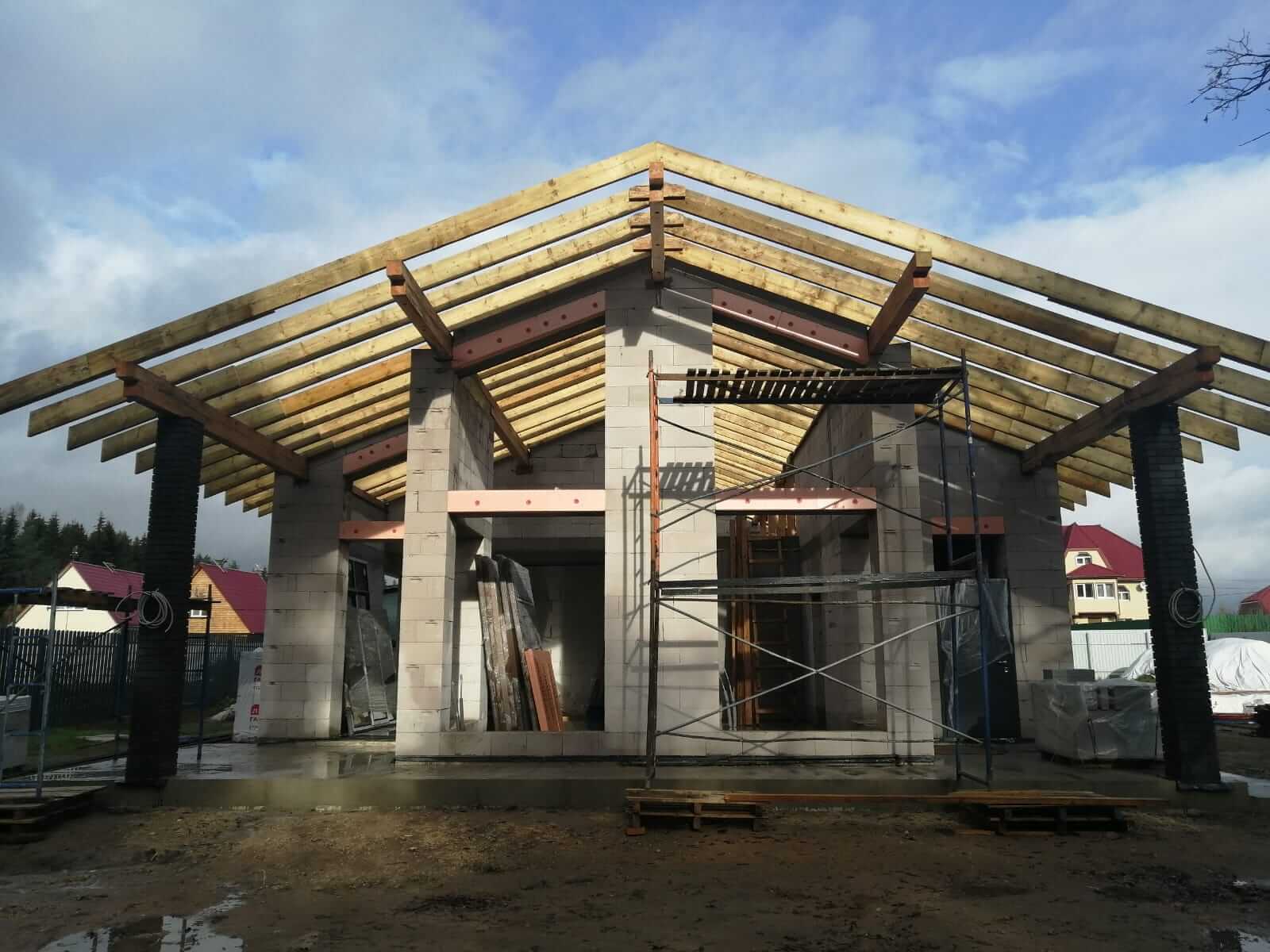 Дом из газобетона (Плоское) — фото 2