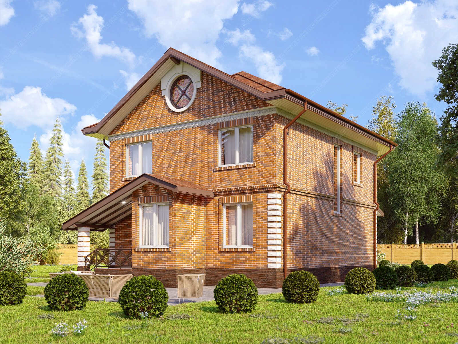 Дом из газобетона (Салтыковка) — фото 4