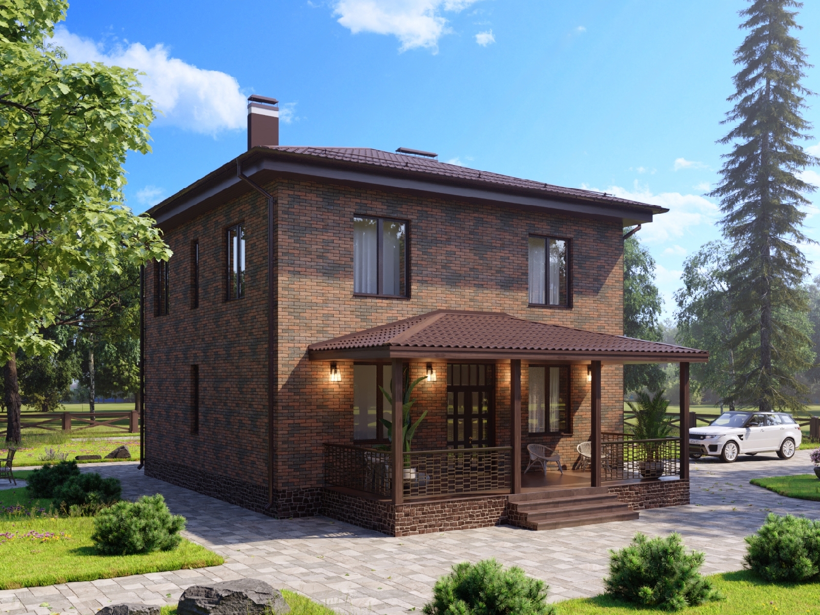 Дом из газобетона (Лосиный Парк)