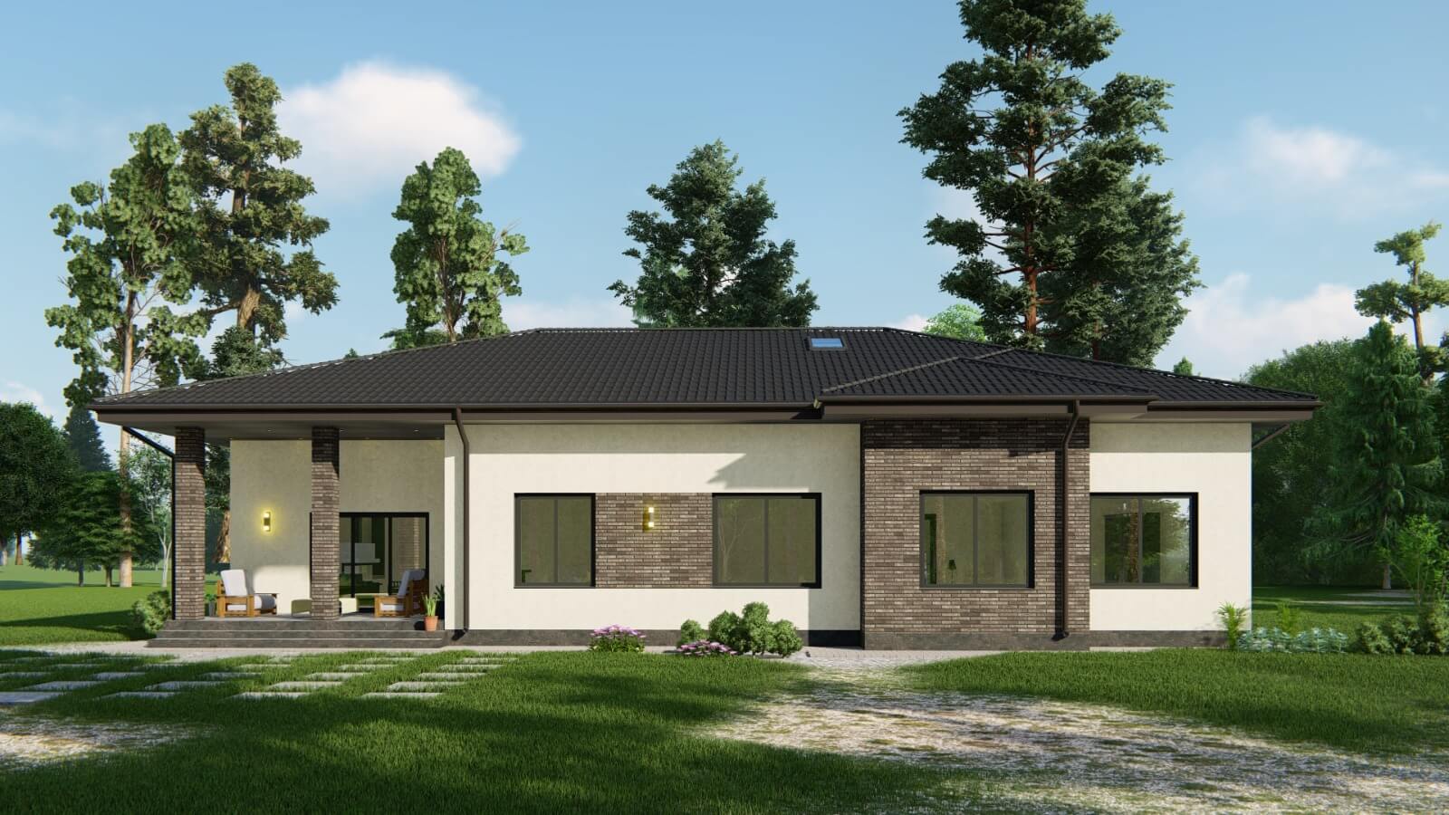Дом из газобетона (Романово)